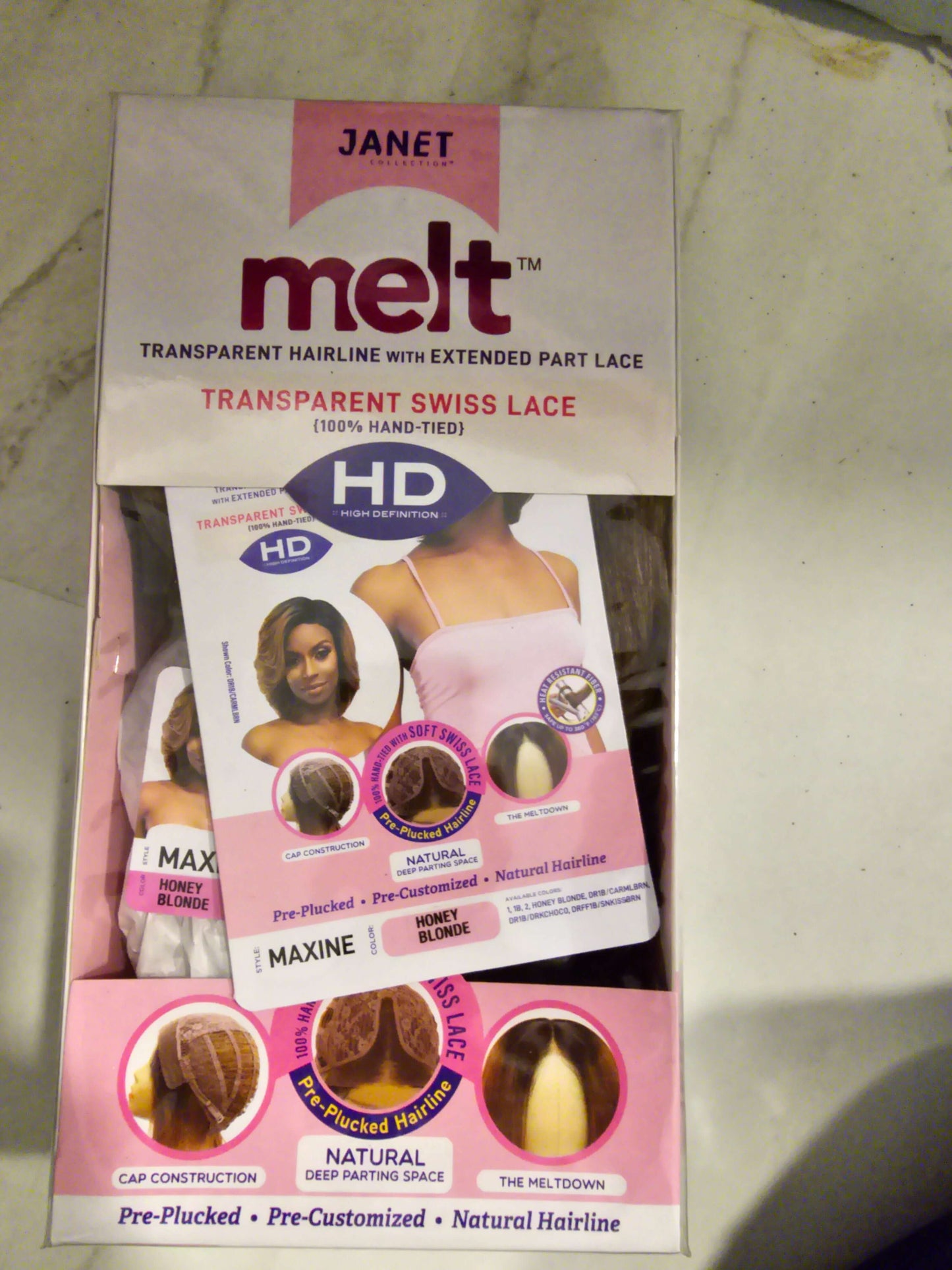 Janet Collection Melt Transparent Swiss Lace