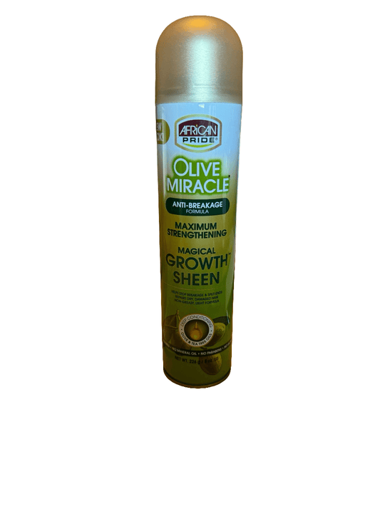 African Pride Olive Miracle Growth Anti-Breakage Formula Hair Spray