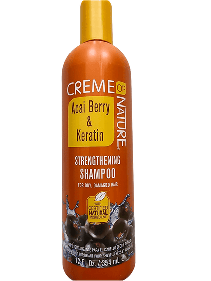 Creme Of Nature Acai Berry and Keratin 12oz Shampoo