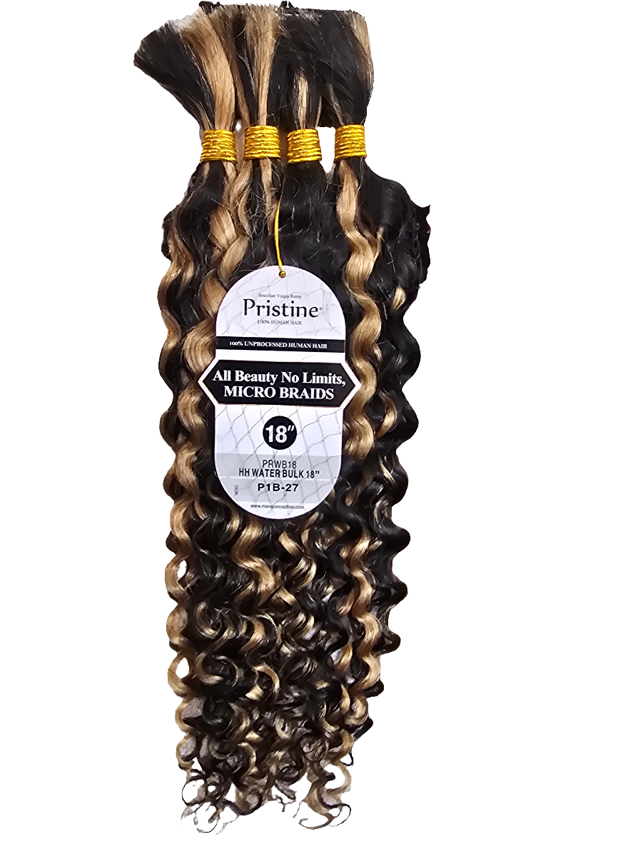 Pristine  Remy Human Hair Boho 18"