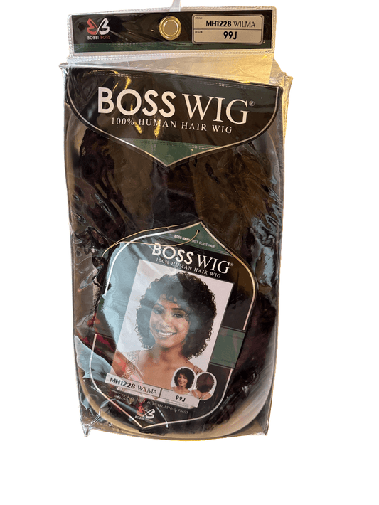 Bobbi Boss 100% Human Hair Wig MH1228 Wilma  8"