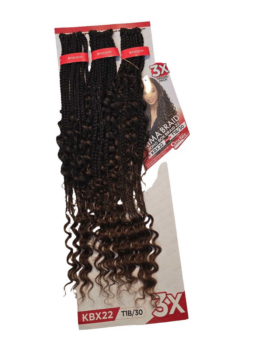 Harlem 125 Boho Box Braid 22”