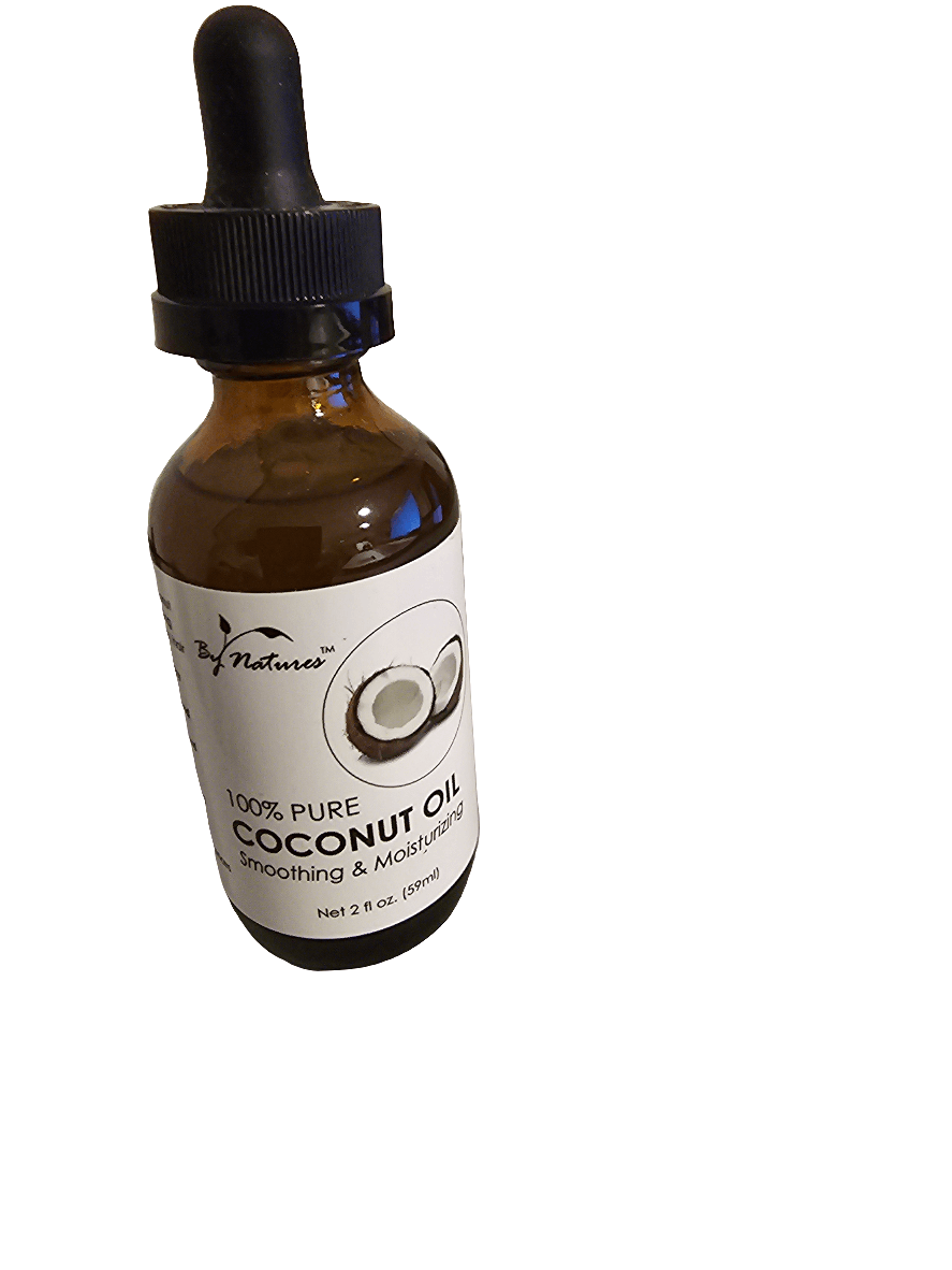 BY NATURES 100% PURE COCONUT OIL 2OZ