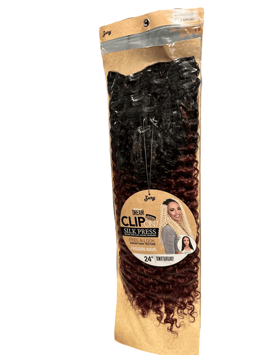 Zury Natural Dream Clip-on 7pcs Silk Press 24" Passion Wave Clip-on