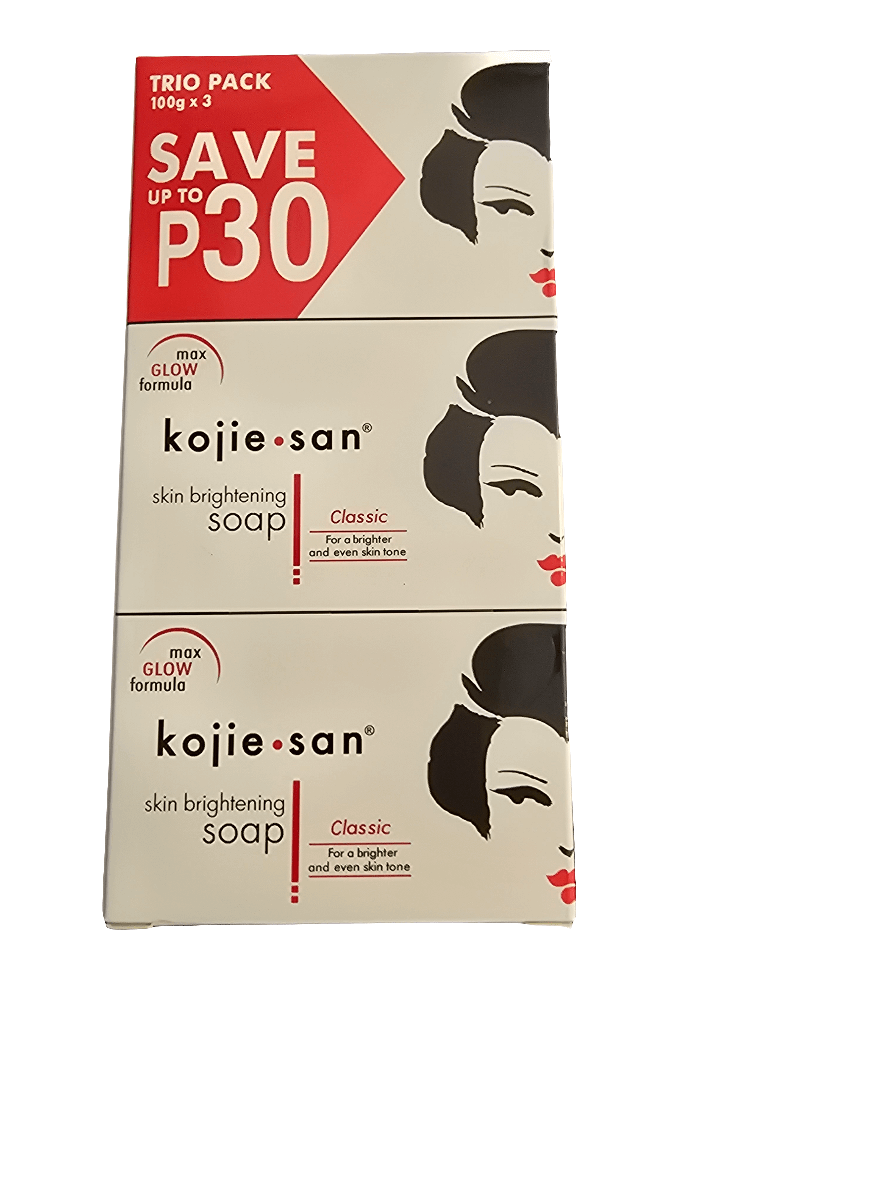 Kojie San Skin brightening Soap Tio pack 100g x 3