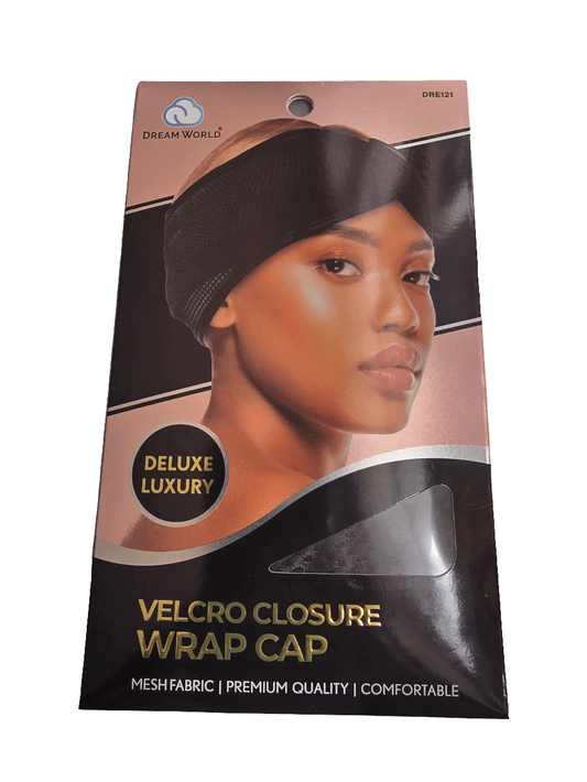 Dream World Velcro Closure Wrap Cap