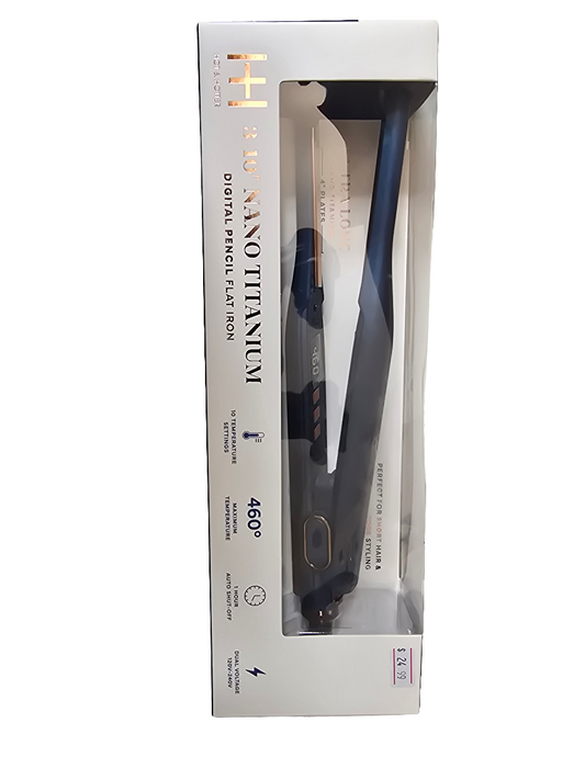 Hot & Hotter 3/10" Nana Titanium Flat Iron