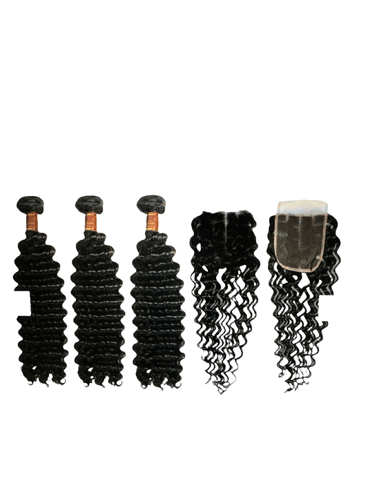 12A Deep Wave Brazilian Virgin Remy Bundle