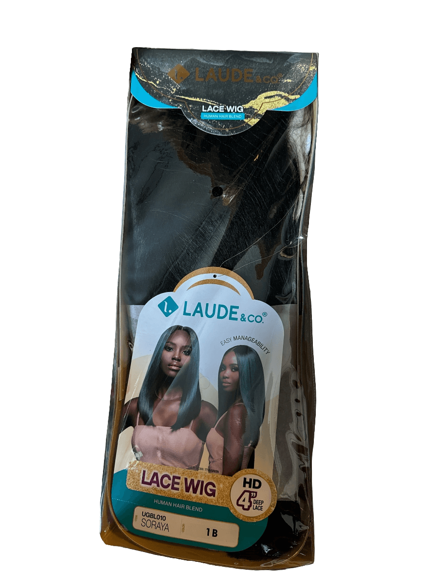 Laude Lace Human Hair Blend Wig, #1B