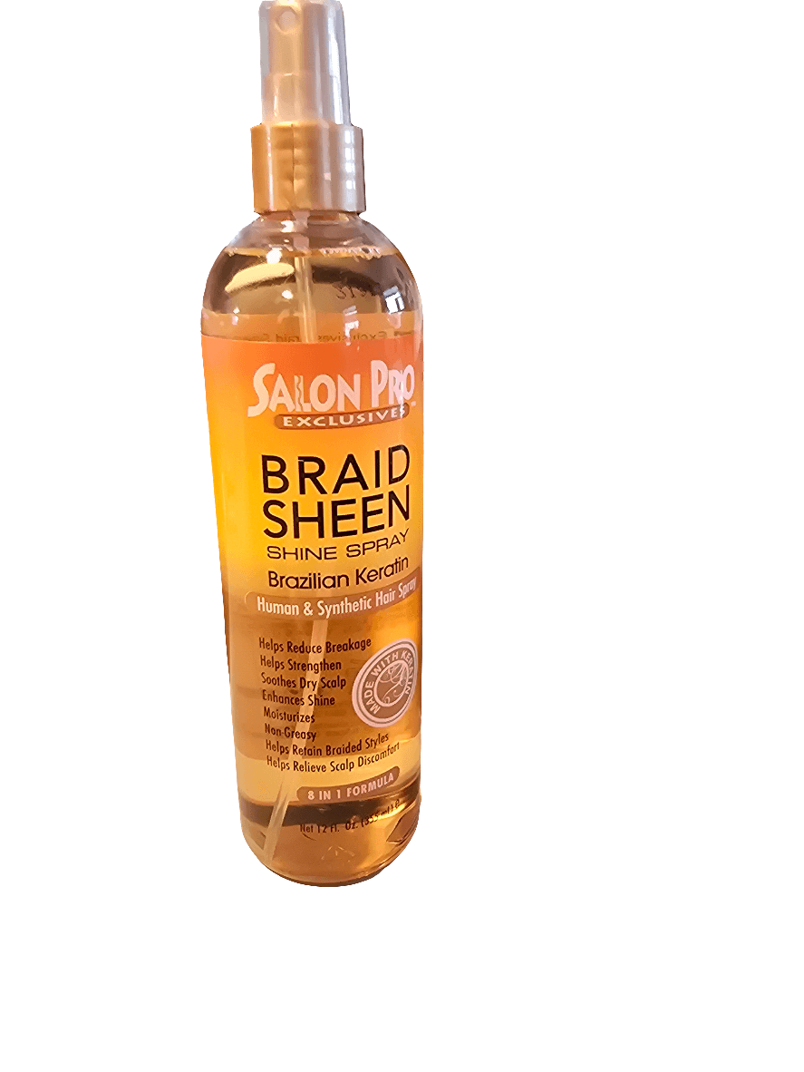 Salon Pro Braid Sheen Spray 12oz