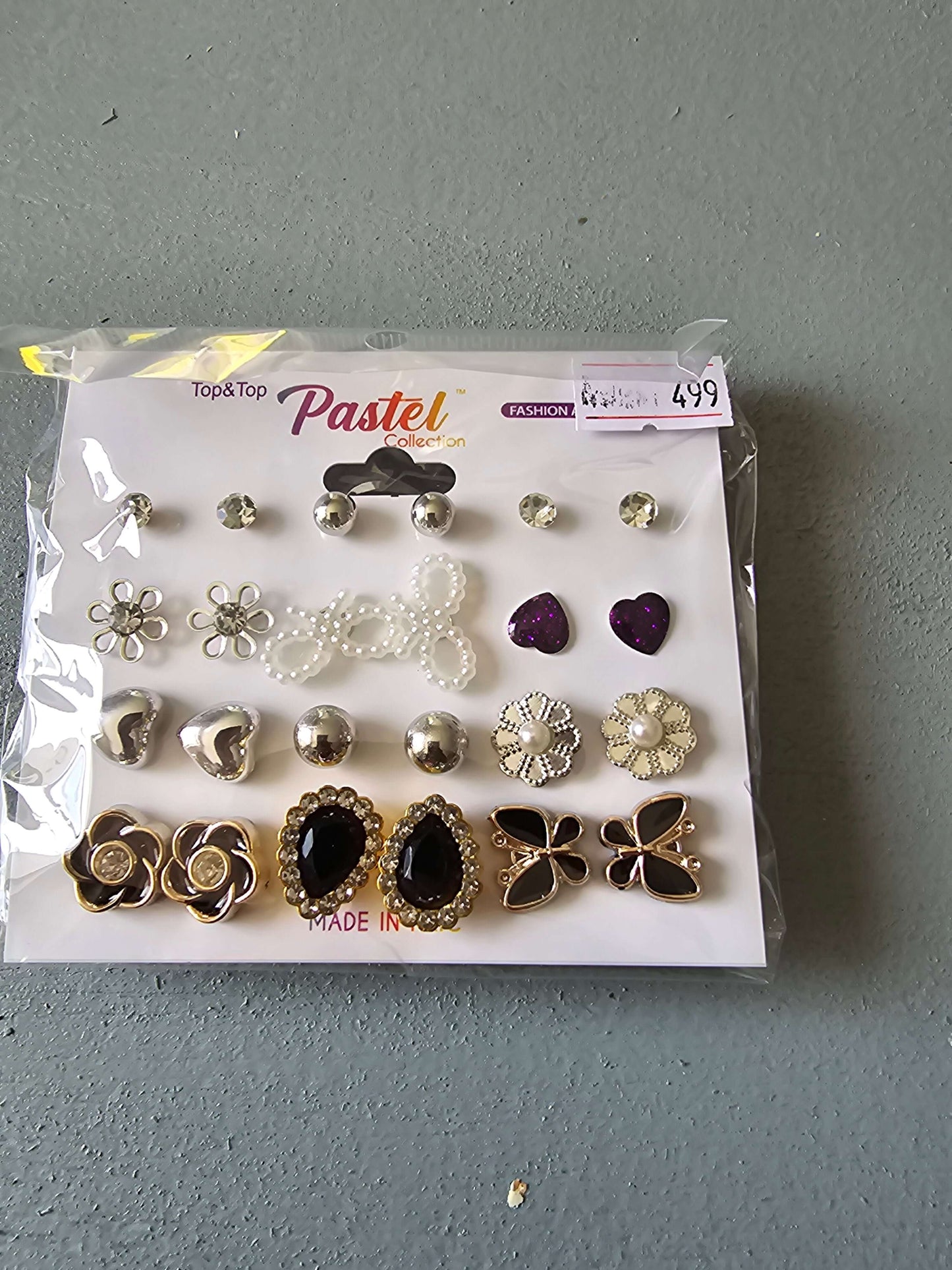 Pastel Fashion Earrings